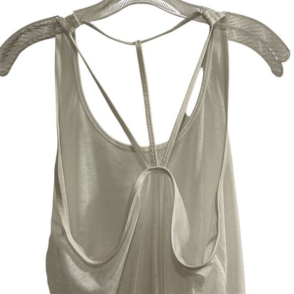 C9 Champion Women's White Strappy Back Tank Top Size M Athleisure - Picture 4 of 10